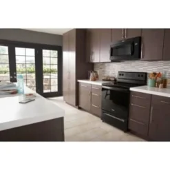 Whirlpool® 1.7 Cu Ft Range Microwave Hood Combination, 1000W, Black -Whirlpool Sales 2024 285067 w DetailedProductView6 Lg