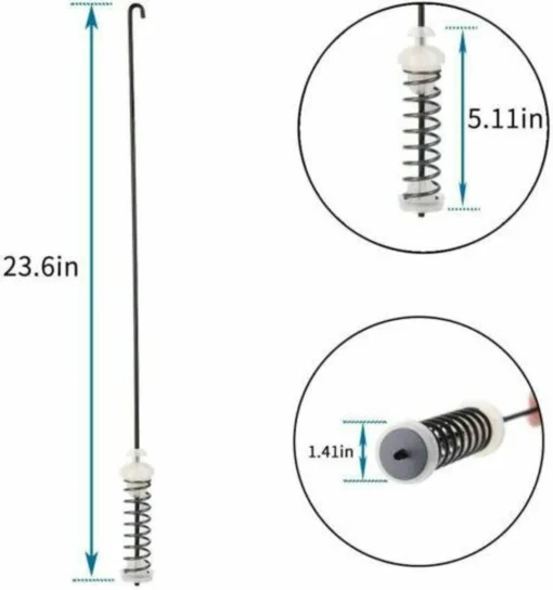 4X W10780045 W10821956 Washer Suspension Rod Whirlpool Kenmore Admiral Amana -Whirlpool Sales 2024 4x w10780045 w10821956 washer suspension rod whirlpool kenmore admiral amana 05238.1665680178