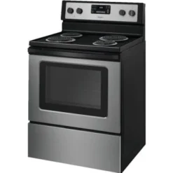 Whirlpool® 30" Electric, Coil Range W/ 4.8 Cu Ft And AccuBake™ System, Black On Stainless -Whirlpool Sales 2024 555271 v DetailedProductView8 Lg