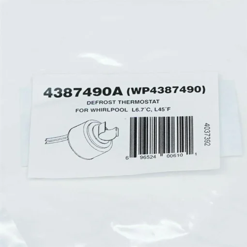 Replacement 4387490 Whirlpool Defrost Thermostat L58-14F -Whirlpool Sales 2024 replacement 4387490 whirlpool defrost thermostat l58 14f 53566.1665667698