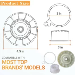 W10721967 Washer Pulley Clutch Kit & W10006384 Washer Drive Belt,Whirlpool -Whirlpool Sales 2024 w10721967 washer pulley clutch kit and w10006384 washer drive beltwhirlpool 88752.1665673452