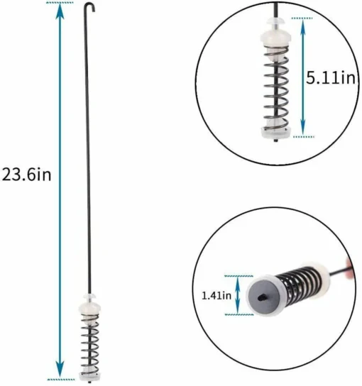 W10780048 Washer Suspension Rod Kit Damper Assembly Whirlpool Kenmore - 4Pcs -Whirlpool Sales 2024 w10780048 washer suspension rod kit damper assembly whirlpool kenmore 4pcs 29167.1665677781