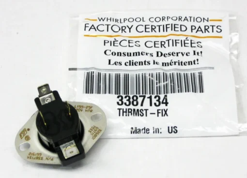 Whirlpool OEM 3387134 Dryer Operating Thermostat -Whirlpool Sales 2024 whirlpool oem 3387134 dryer operating thermostat 29519.1665665543