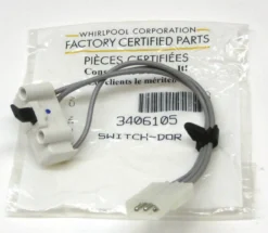 Whirlpool OEM Dryer Door Switch 3406105 Also Kenmore PS346703 AP2976041 -Whirlpool Sales 2024 whirlpool oem dryer door switch 3406105 also kenmore ps346703 ap2976041 69225.1665674428